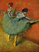 Edgar Degas Dancers at The Bar oil painting reproduction